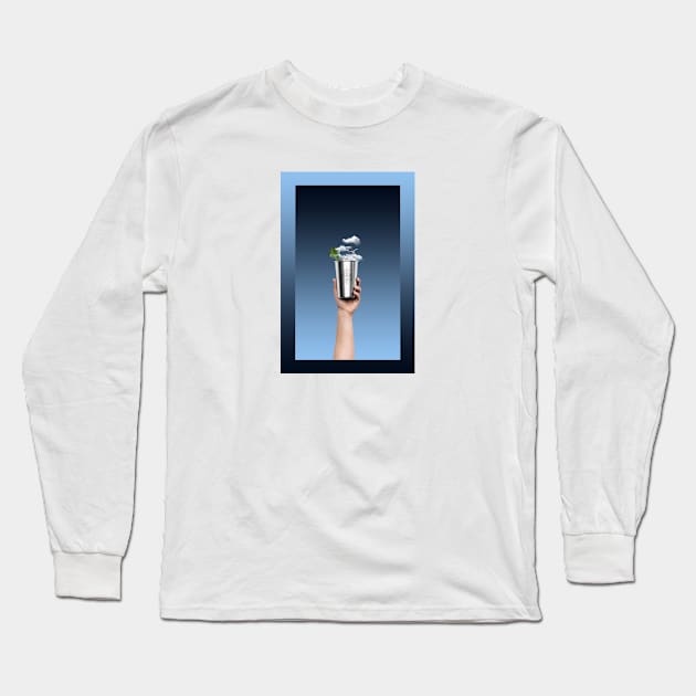 Refreshing Holiday Long Sleeve T-Shirt by Gradients